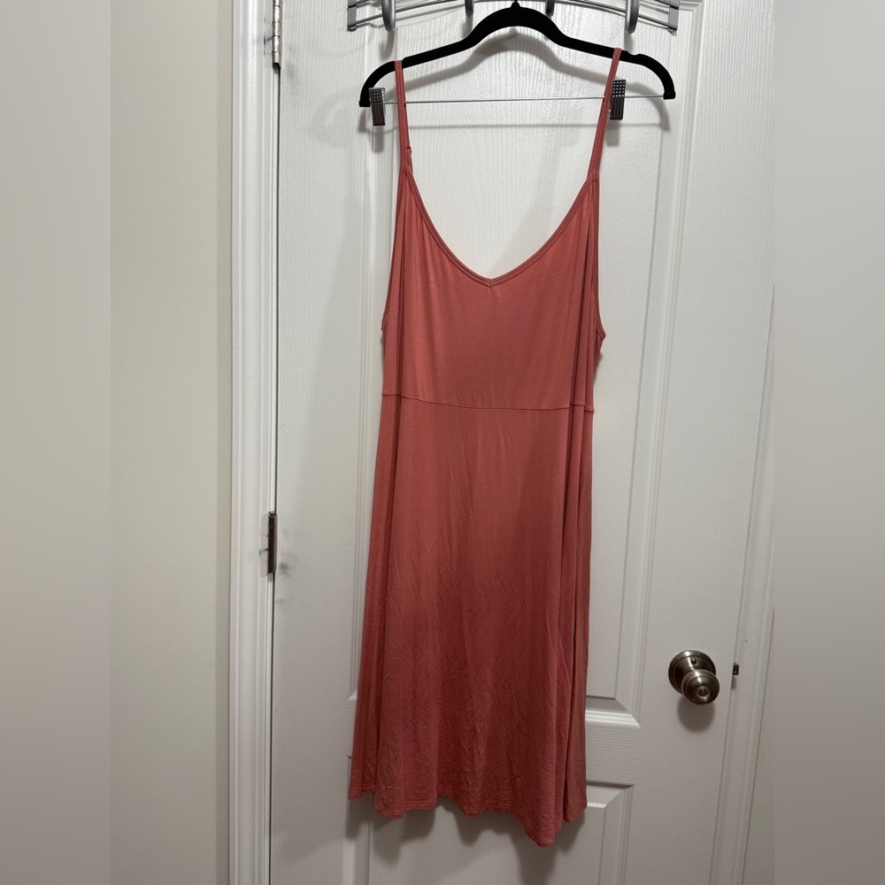 Torrid  Sleeveless‎ Cupro Slip Dress Women’s Plus Size 3X Marsala Pink Neutral
